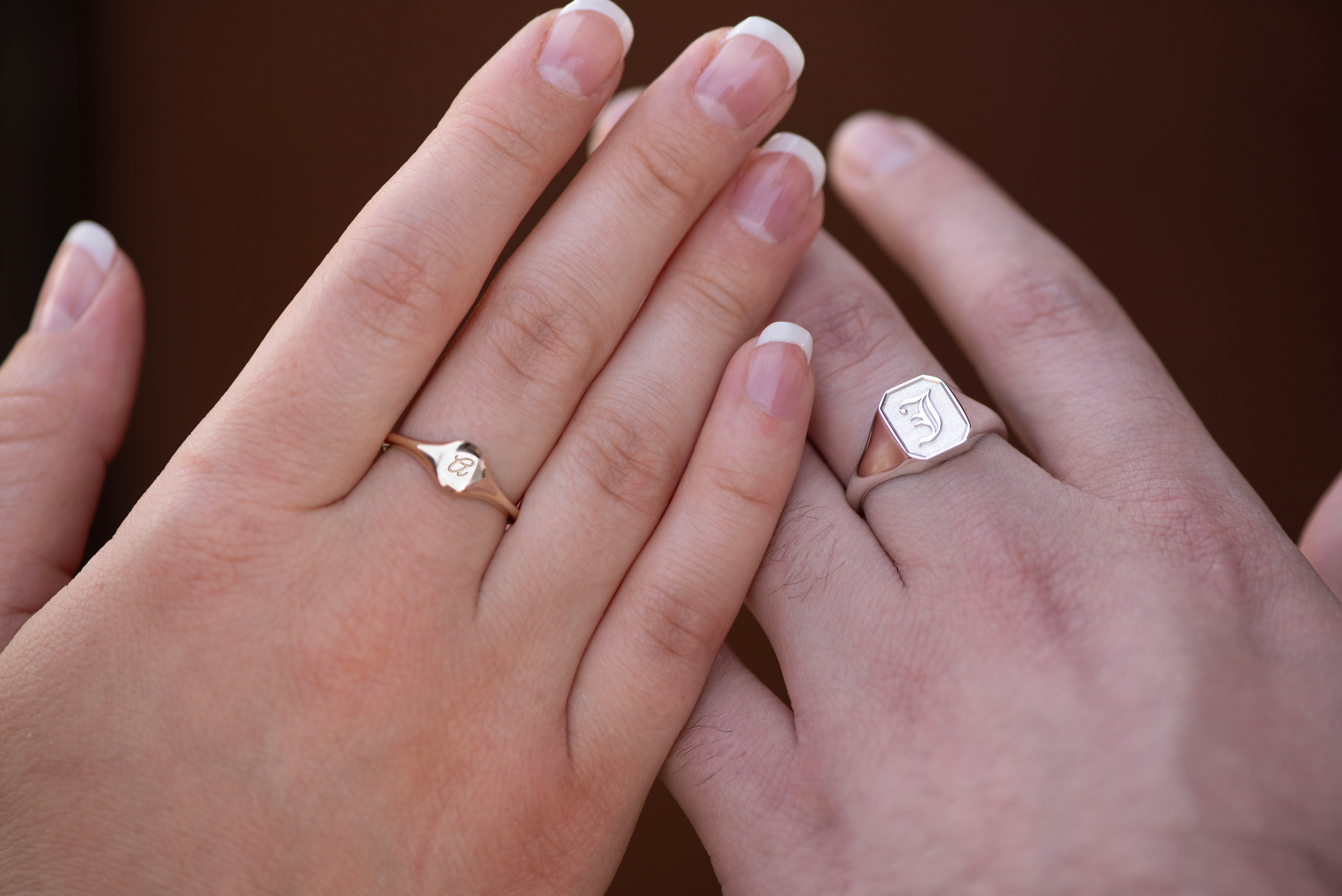 Signet Rings in Pittsburgh | Mens & Womens Signet Ring Styles
