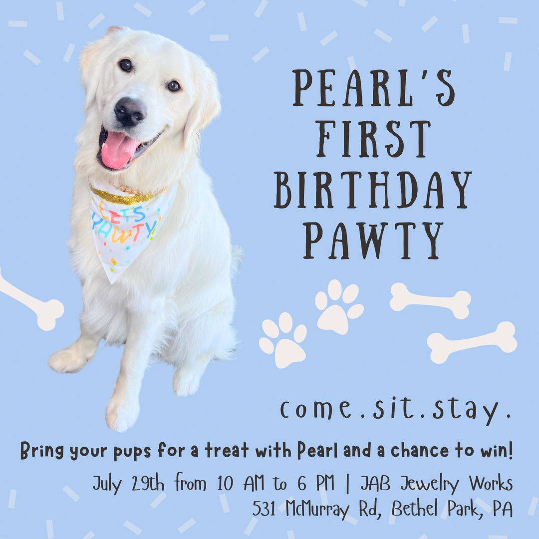 Pearl’s First Birthday Pawty!