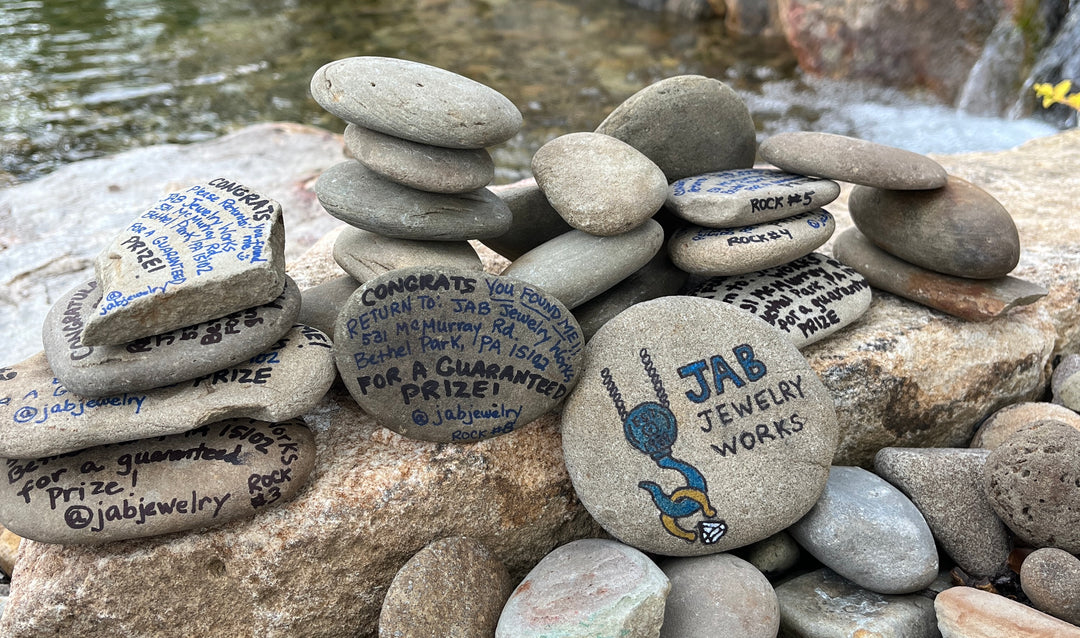 Discover Hidden Treasures: JAB Jewelry Works Painted Rock Hunt
