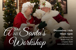 A Day at Santa's Workshop: Saturday, December 14th, 10am-6pm