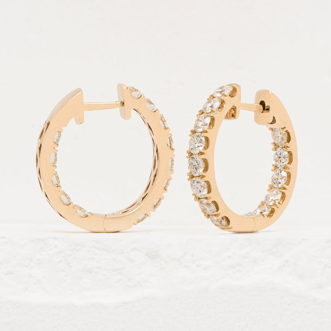 14KY 2.1ctw Dia. 4-Prong In/Ou