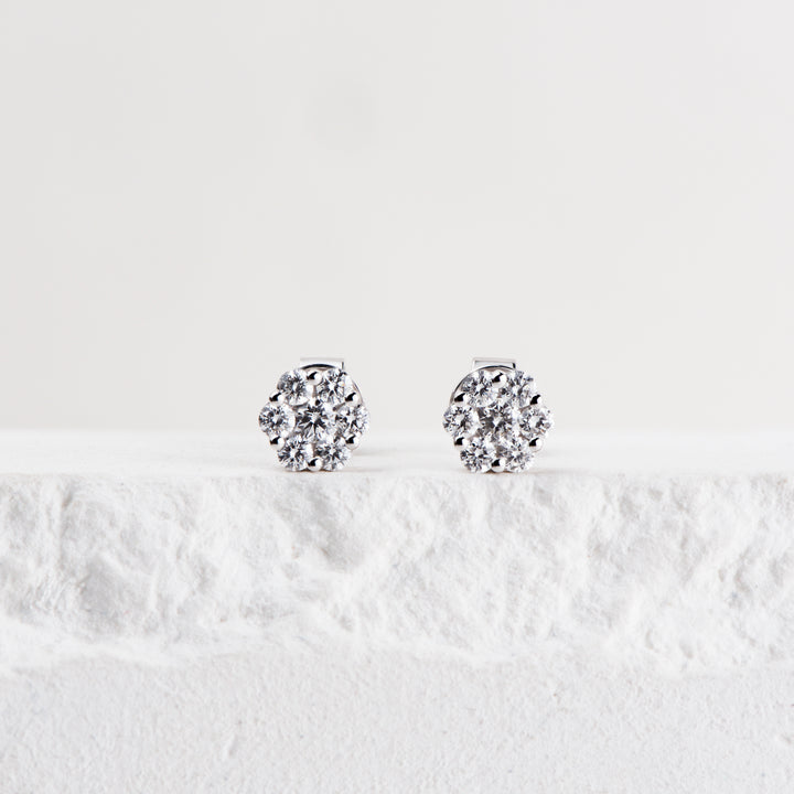 14KW .5ctw Diamond 14-Stone Cl