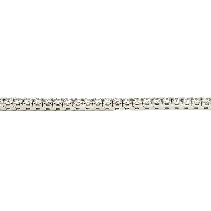 2.70 cttw Diamond Line Bracelet In White Gold