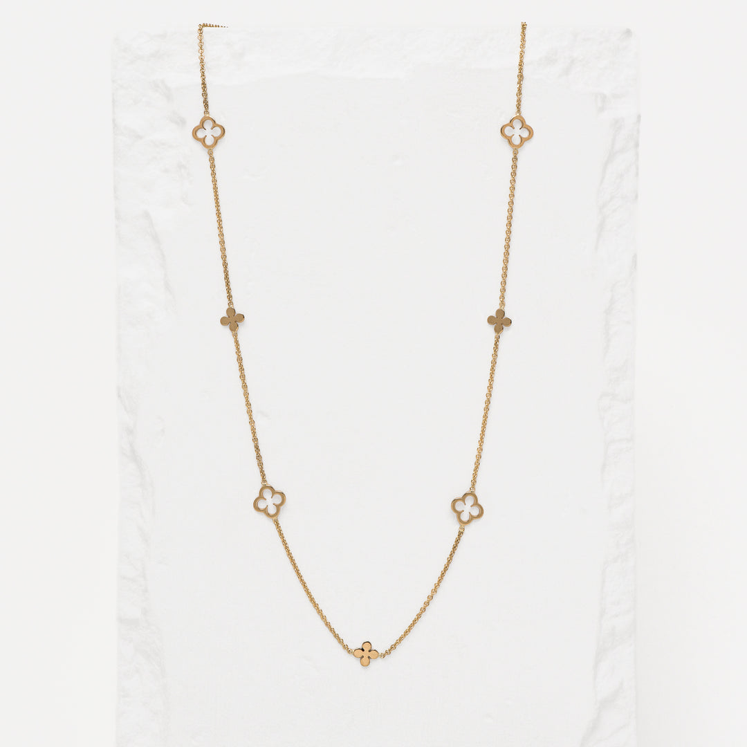 14KY Clover Cable Chain adj 18