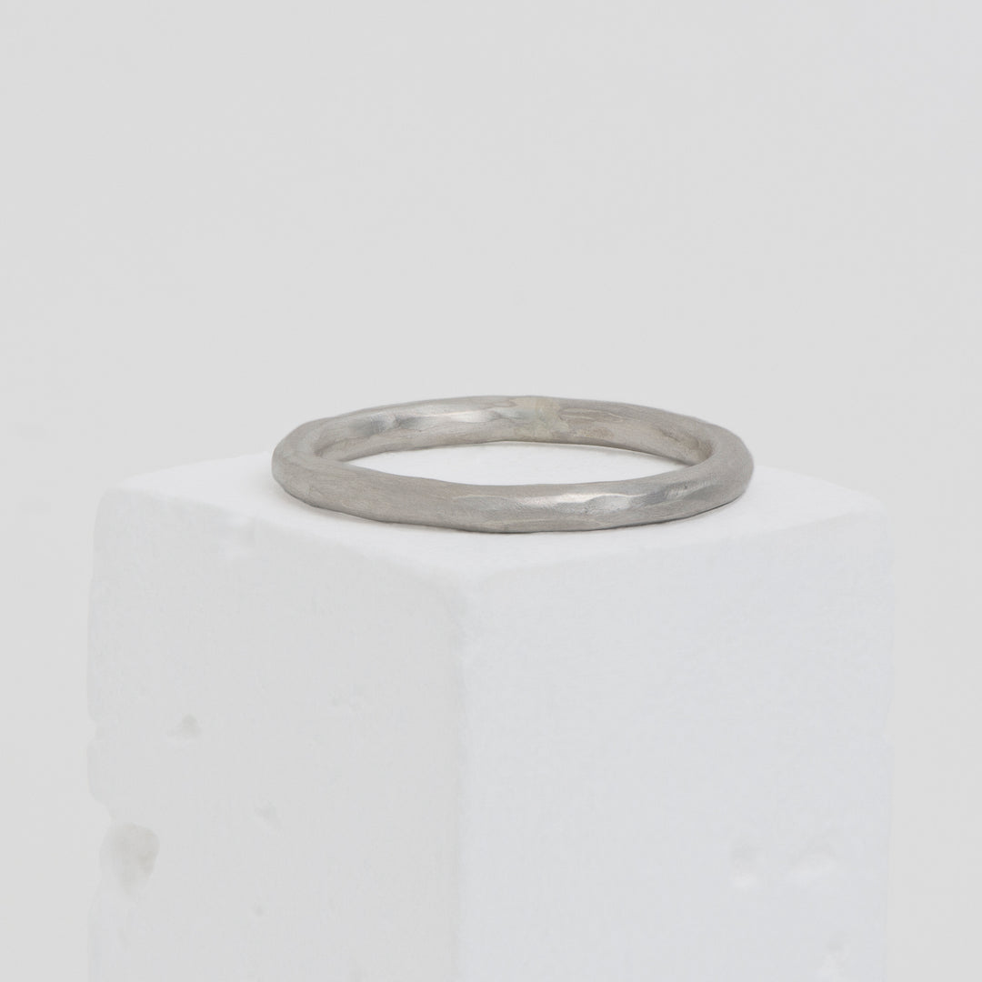 SS Matte Finish Hammered Thin