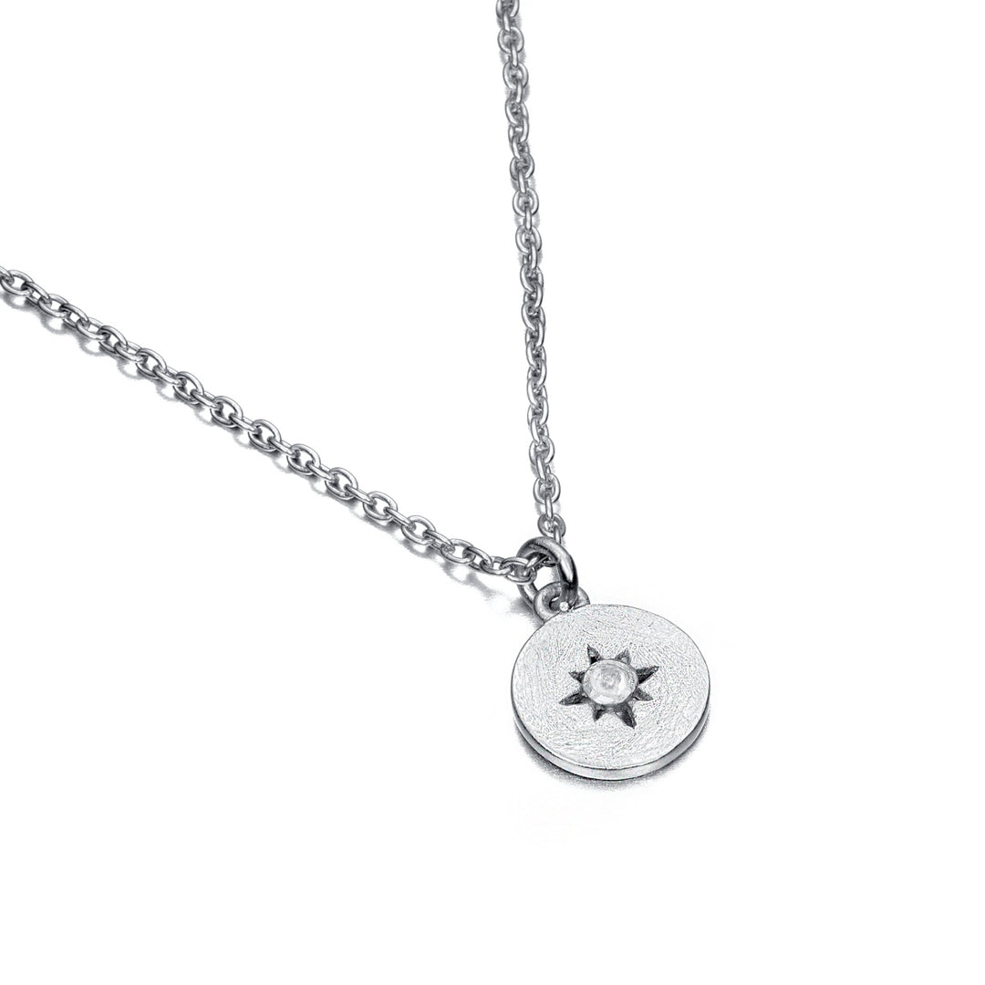 SS Rainbow Moonstone Star Pend