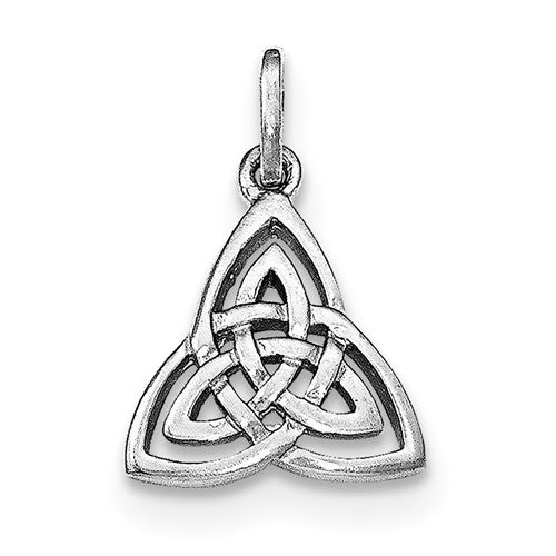 SS Rhod Plated Celtic Symbol