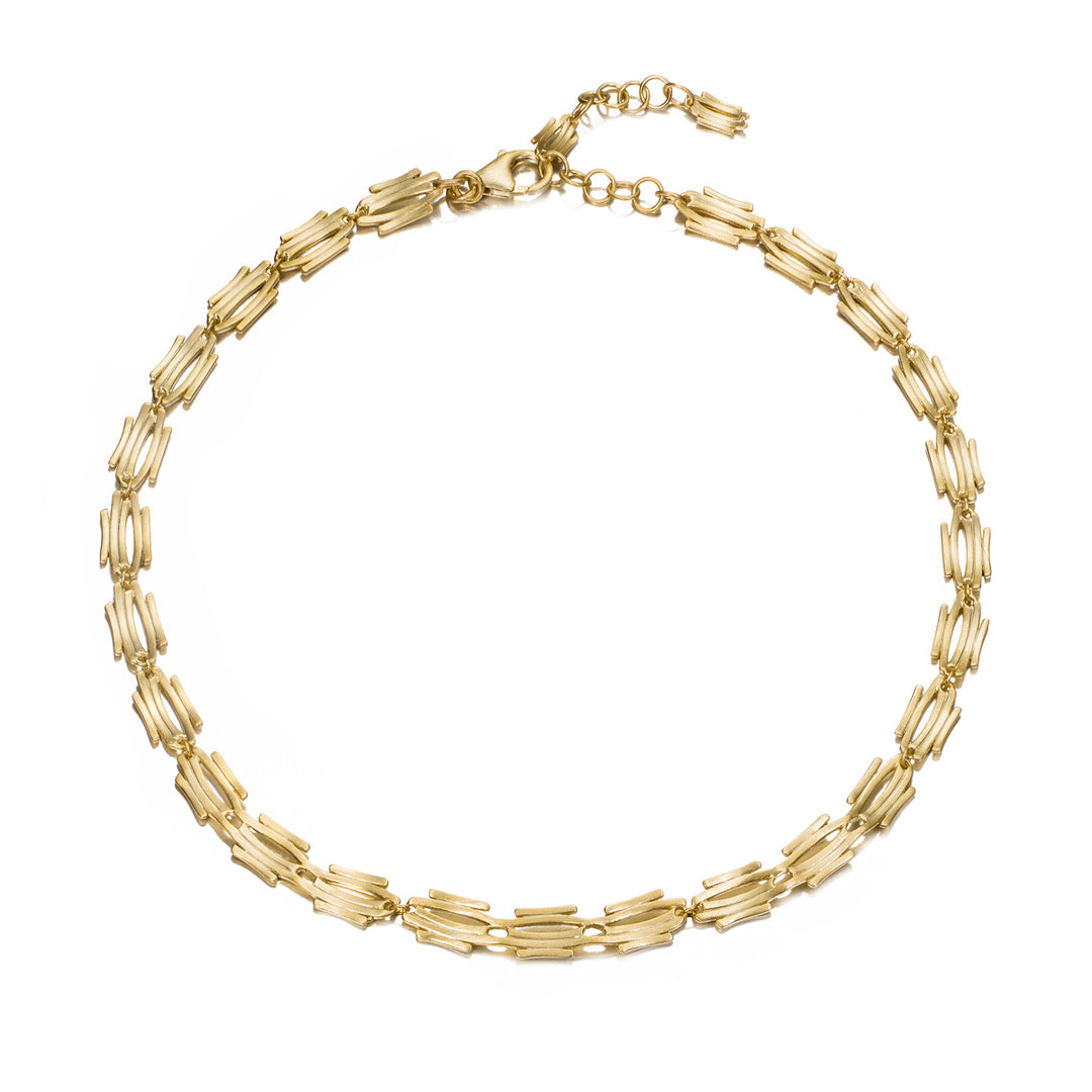 SS/18KY Gold Vermeil Irregular