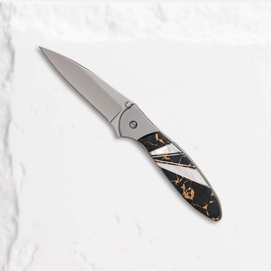 Kershaw Leek Collection Obsidi