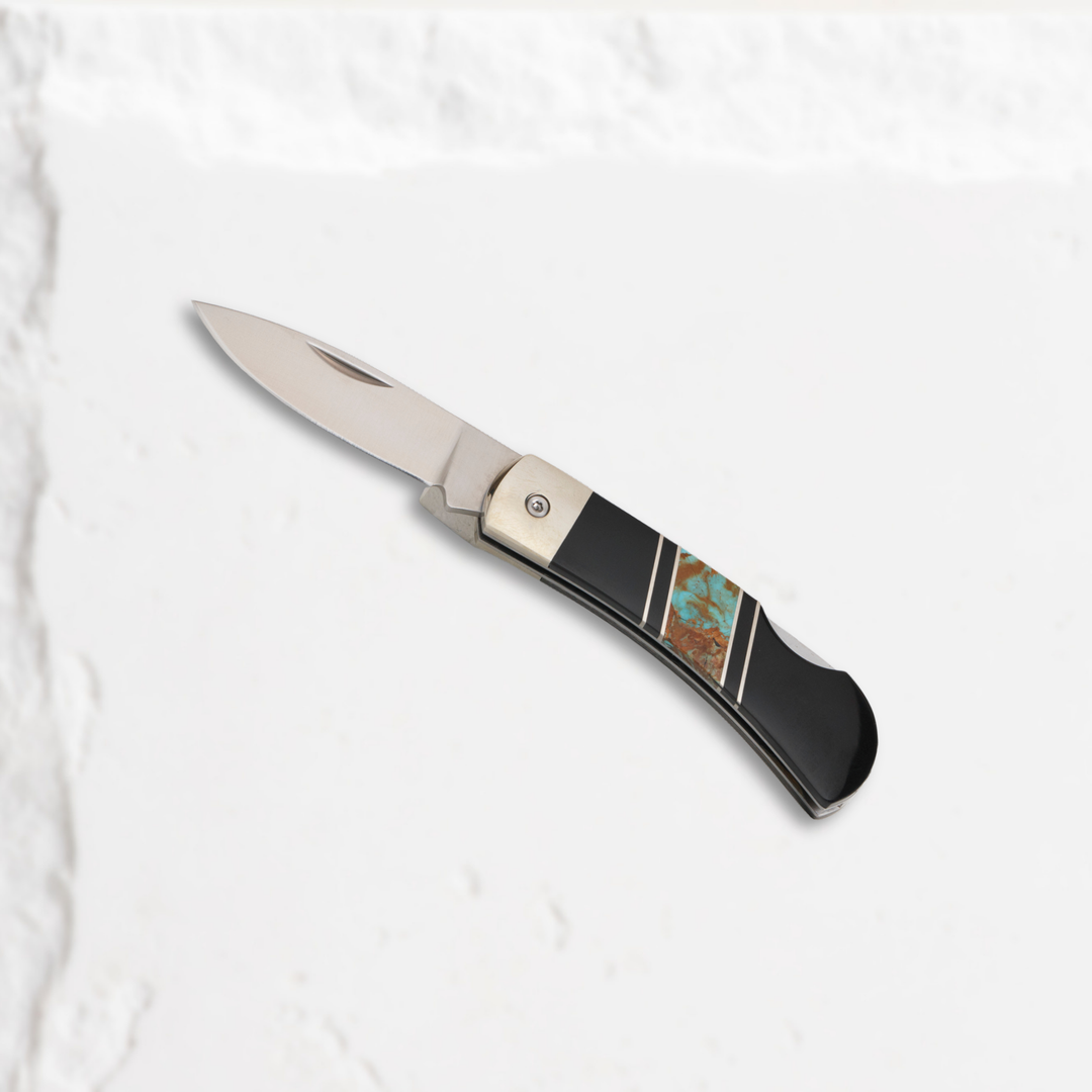 Turquoise 3" Lockback Knife