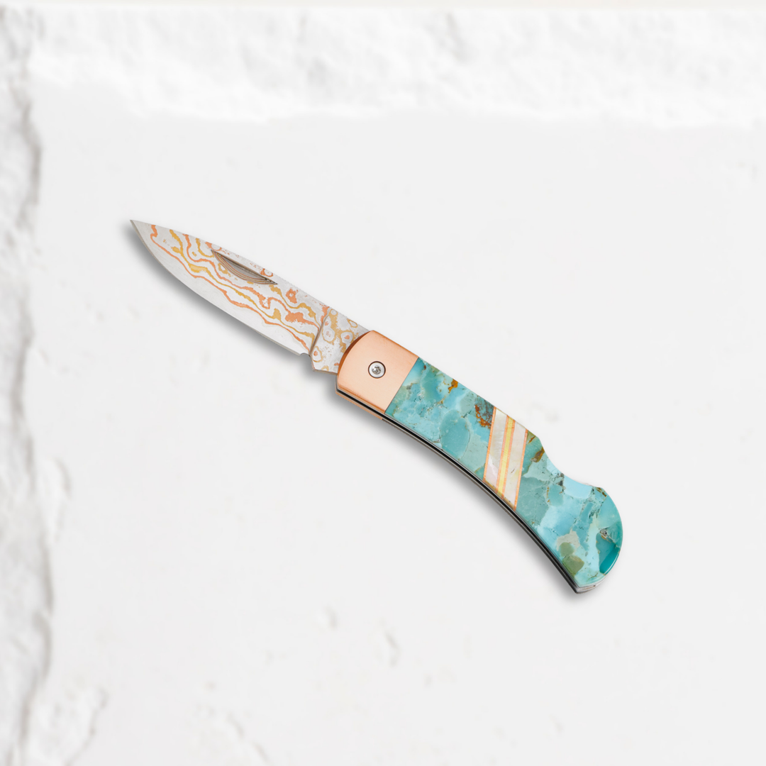 Damascus Gemstone Exotics Turq