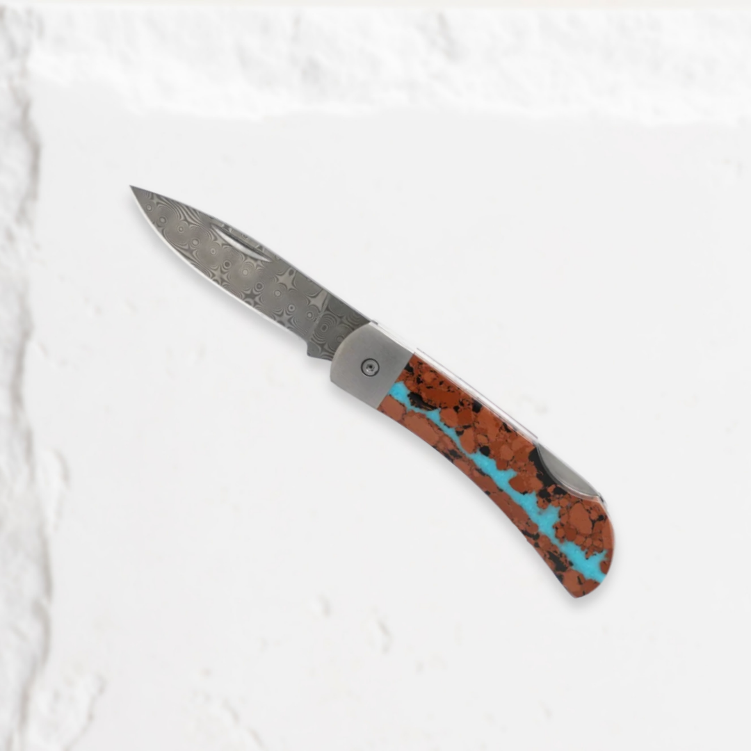 Damascus Turquoise Vein 3" Loc