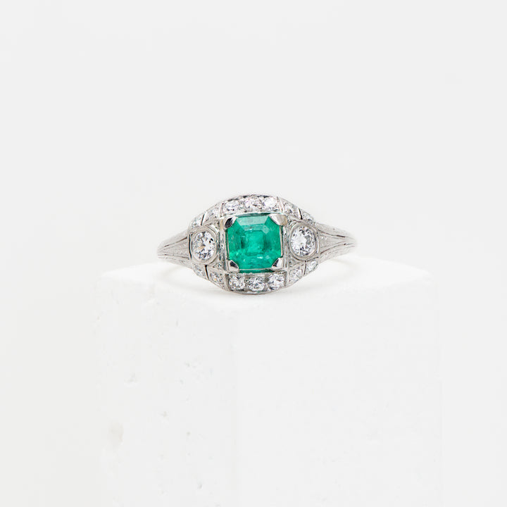 PT Art Deco .54 Emerald & .35c