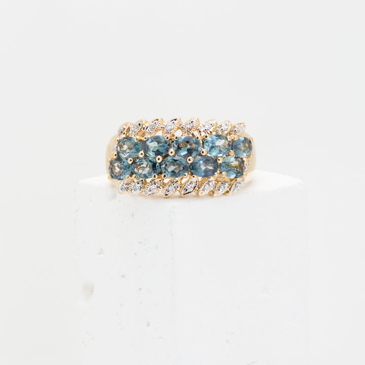 14KY Alexandrite Dia. Cocktail