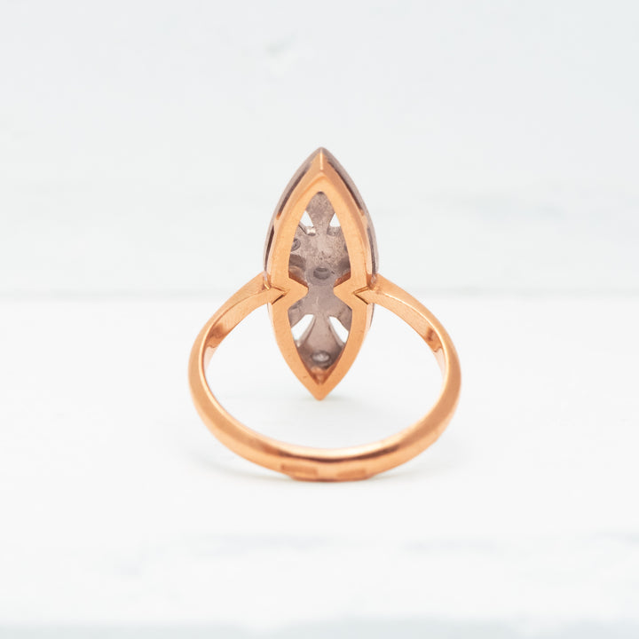 14KR .25ctw Dia Russian Navett