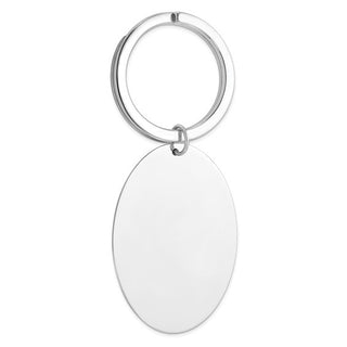 Sterling Silver Rhodium-plated Key Chain