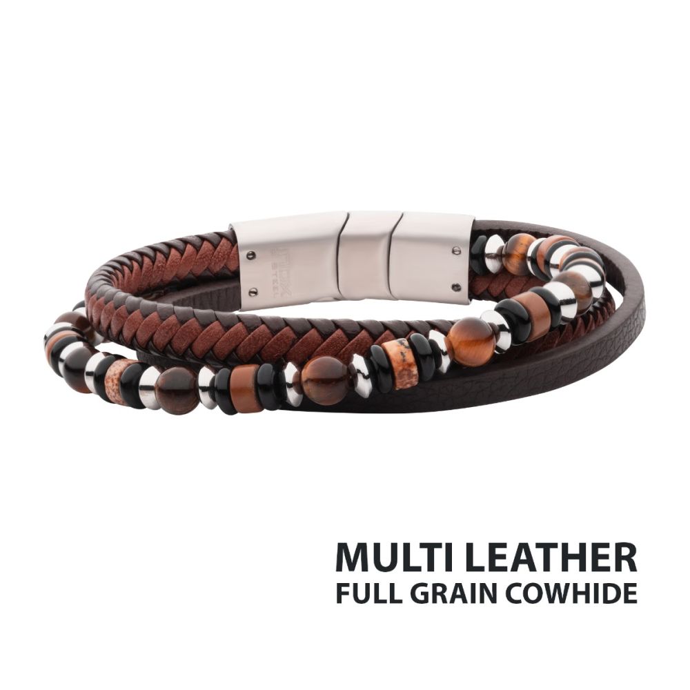 8" Full Grain Cowhide Leather