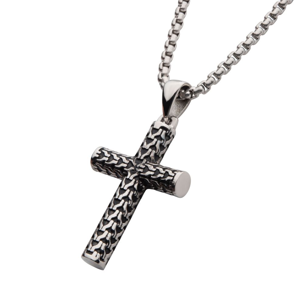 Stainless Steel Scale Cross w/