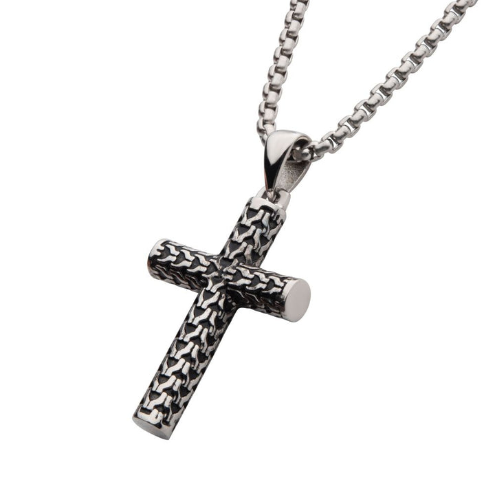 Stainless Steel Scale Cross w/
