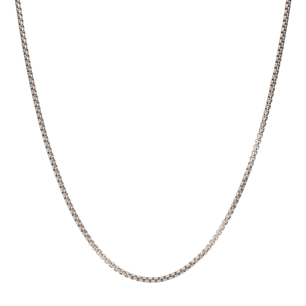 14" 3mm Titanium Box Chain