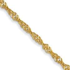 14KY Singapore Chain 18"