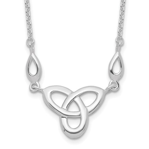 Sterling Silver Rhodium-plated