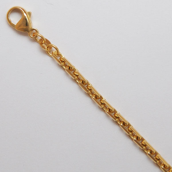 14K Yellow Gold Diamond Cut Ca