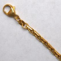 14K Yellow Gold Diamond Cut Ca