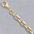 14K Yellow Gold Diamond Cut Ca