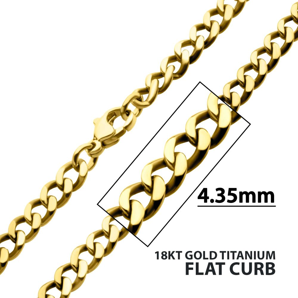 22" 4.35mm 18KY IP & Titanium