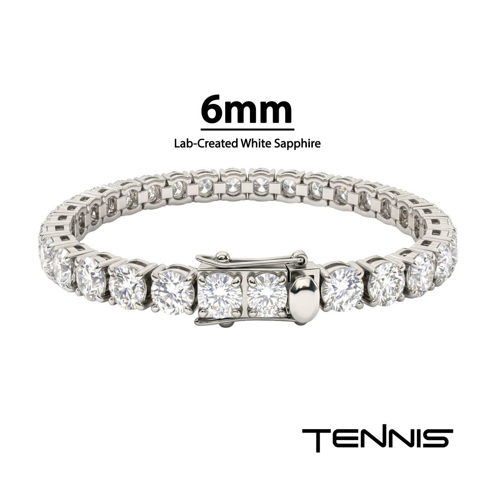 8.5" Stainless Steel & 6mm Whi
