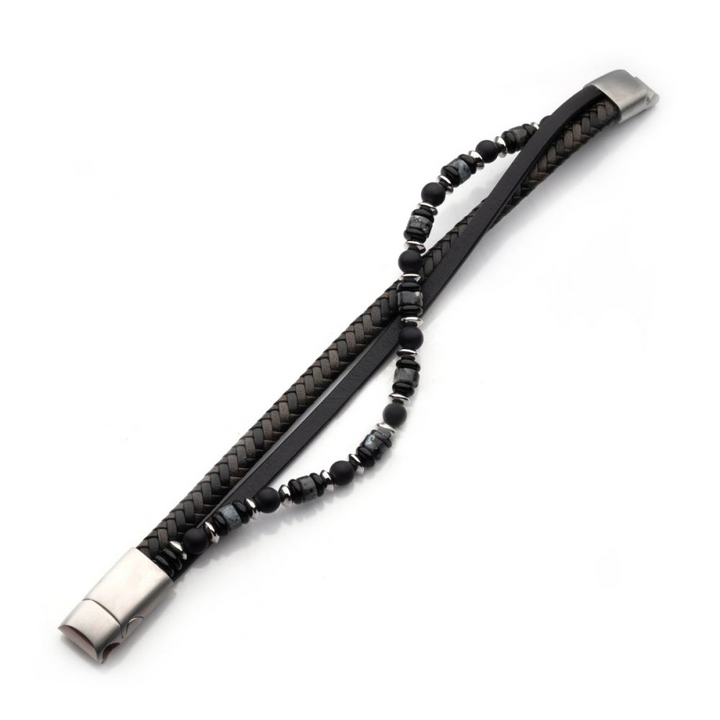 8-8.5" Black Full Grain Cowhid