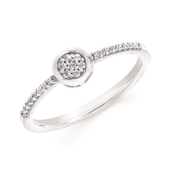 1/10 Ctw. Diamond Ring In Ster