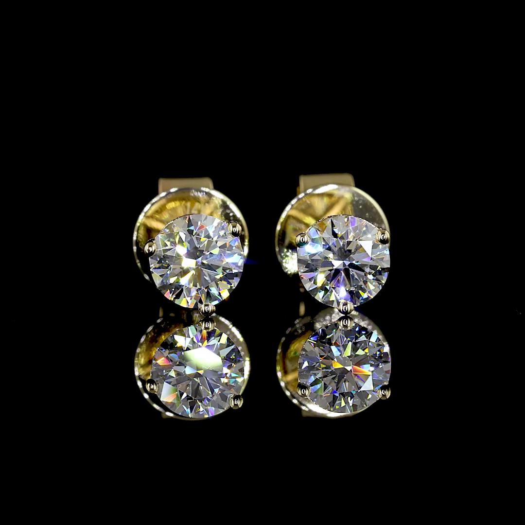 14KY .49ctw Round Dia Martini