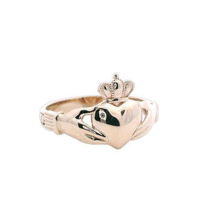 14KY Ladies Claddagh Ring Size 6.5