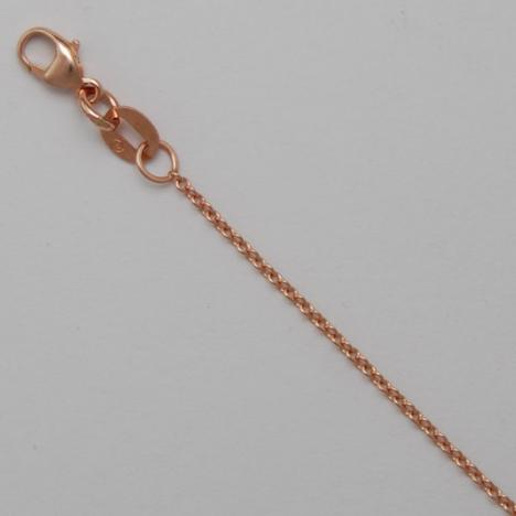 14K Rose Gold Light Cable 030 1.0mm