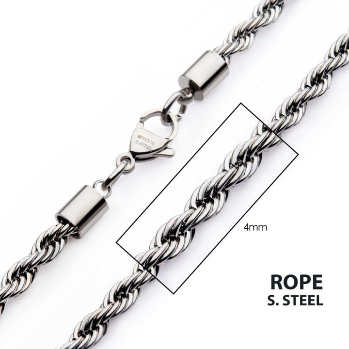 22" 4mm Stainless Steel Rope C