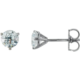 2.0 cttw Diamond Stud Earrings In White Gold