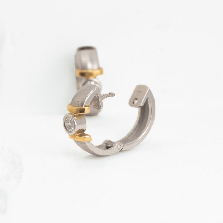 Plat/18KY .50ctw Dia I/J VS/SI