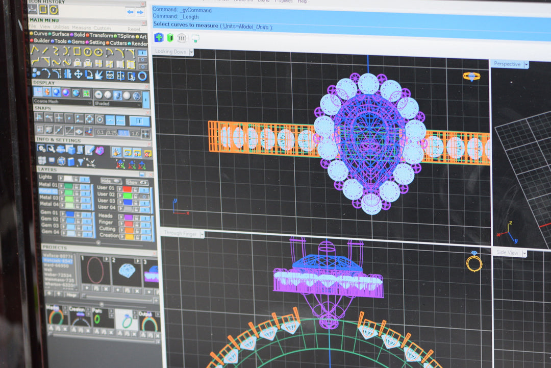 jewelry custom design creation