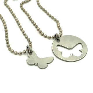 Your & Mine Butterfly Necklace