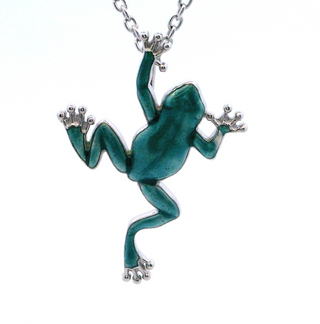 Green Frog Necklace