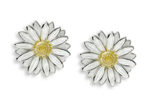 Sterling Silver White Daisy Po