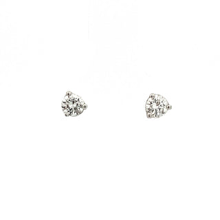 14KW 0.31ct Diamond Stud Earrings