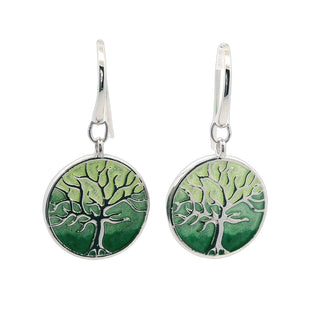 SS Green Tree of Life Wire Ear