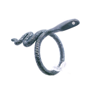 Ox SS Snake Ring with Dia Eye=