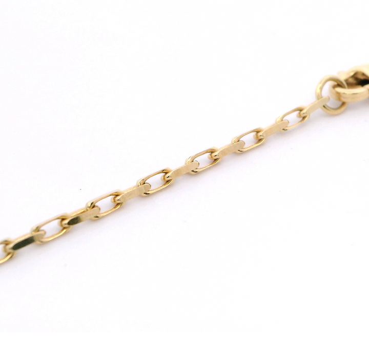 14KY Gold 1.3mm French Cable Chain