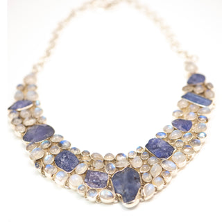 SS Moonstone Statement Necklac