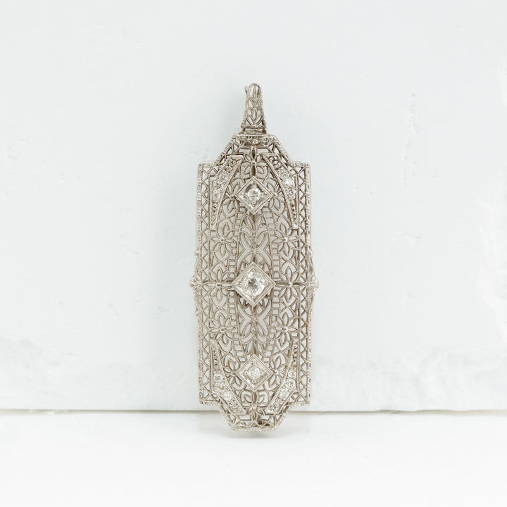 Plat Antique .60ctw H/I VS2/SI