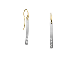 SS & 14KY Anticipation Earring